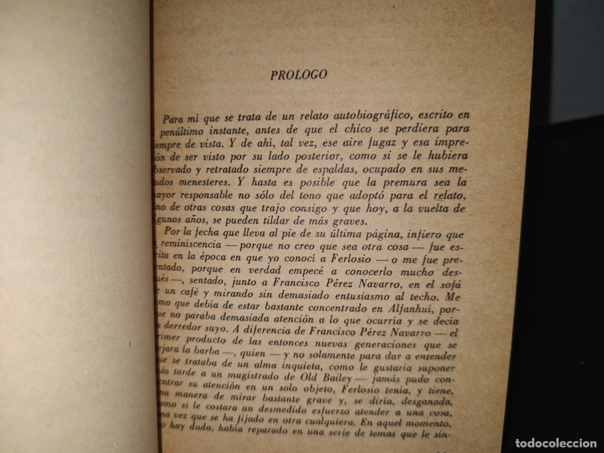 Libros de segunda mano: 67- ALFANHUI - RAFAEL S&Aacute;NCHEZ FERLOSIO - Foto 4