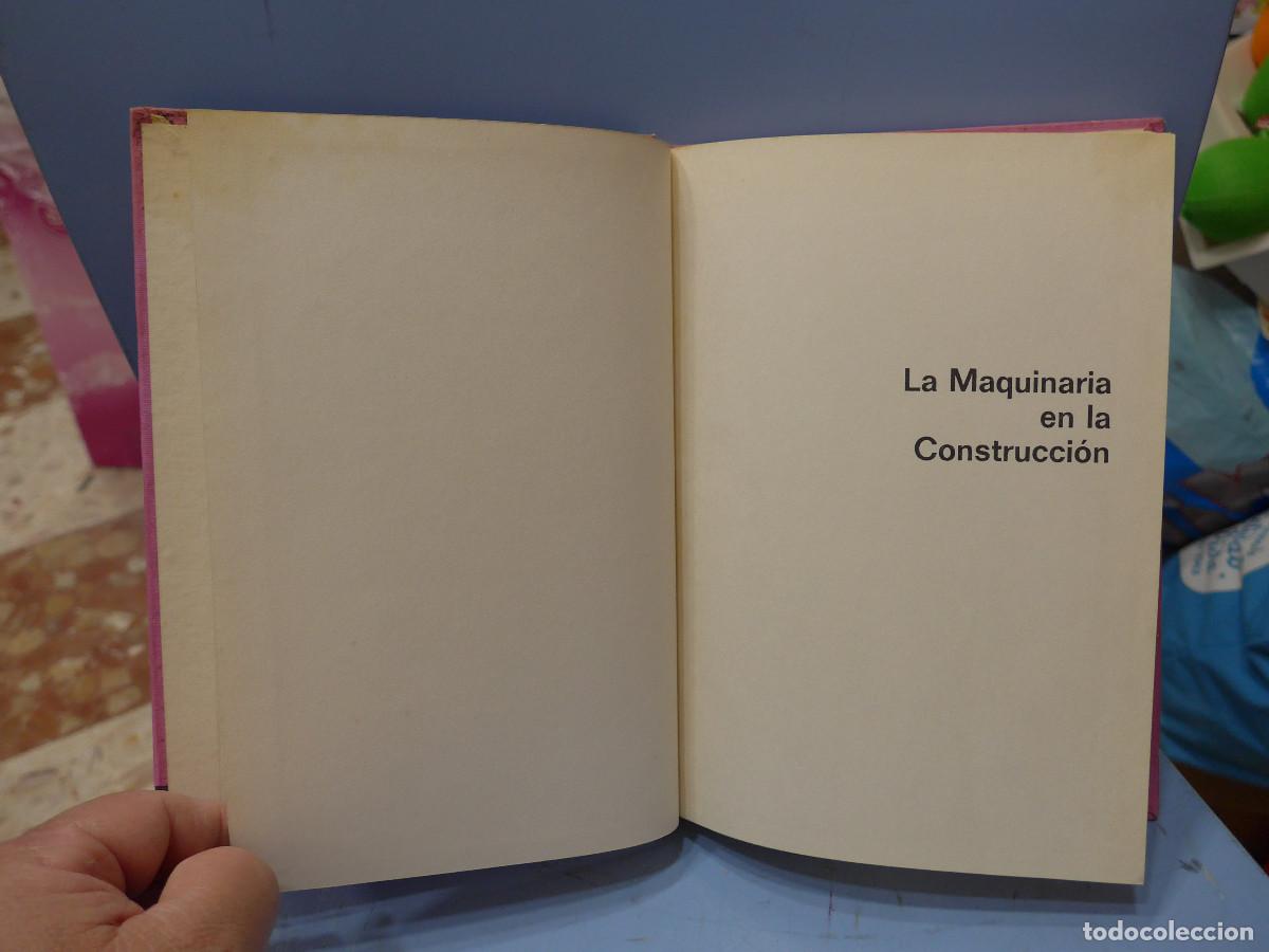 Libros de segunda mano: LA MAQUINARIA EN LA CONSTRUCCION - CEAC - Foto 4