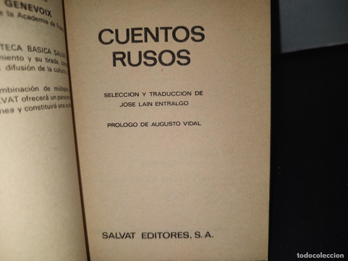 Libros de segunda mano: 67- CUENTOS RUSOS. BIBLIOTECA B&Aacute;SICA SALVAT - Foto 3