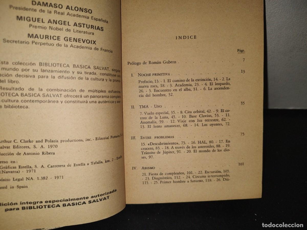 Libros de segunda mano: 67- UNA ODISEA ESPACIAL 2001 - ARTHUR C. CLARKE - Foto 3