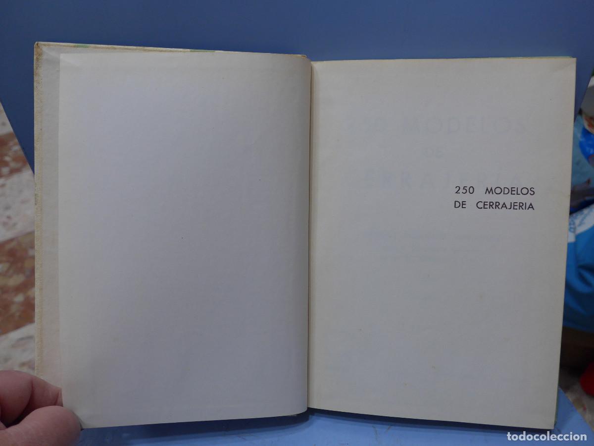 Libros de segunda mano: 250 MODELOS DE CERRAJERIA - CEAC - Foto 6