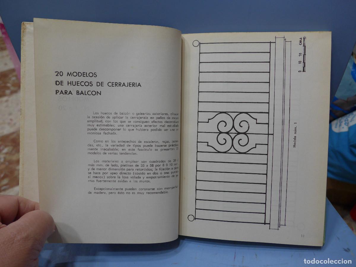 Libros de segunda mano: 250 MODELOS DE CERRAJERIA - CEAC - Foto 9