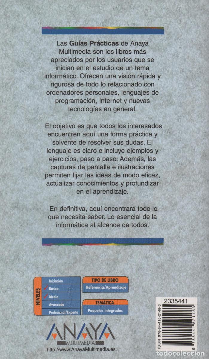 Libros de segunda mano: Office 2007. Jos&eacute; Carlos Rivas. Anaya. 2010. Inform&aacute;tica. - Foto 2