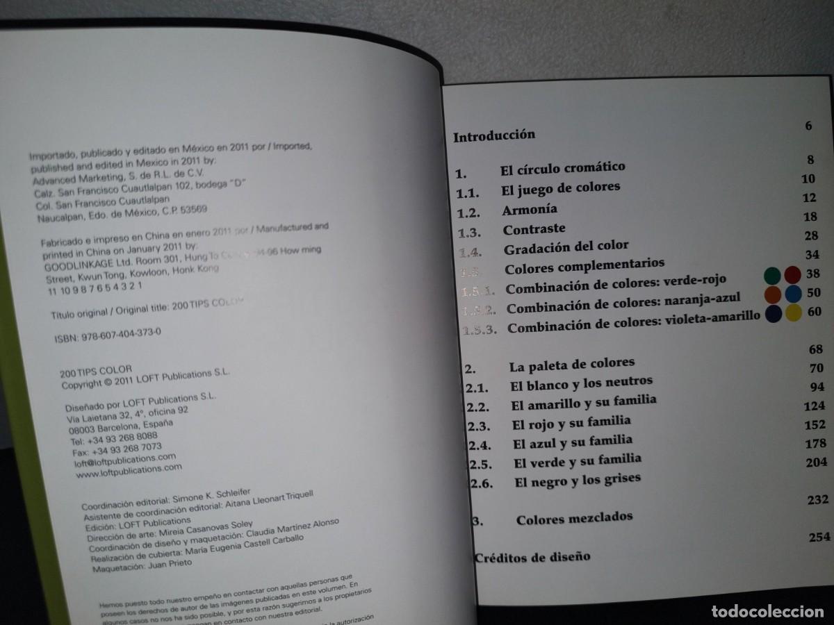 Libros de segunda mano: 67- COLOR. 200 TIPS. LOFT PUBLICATIONS - 2011 - Foto 4