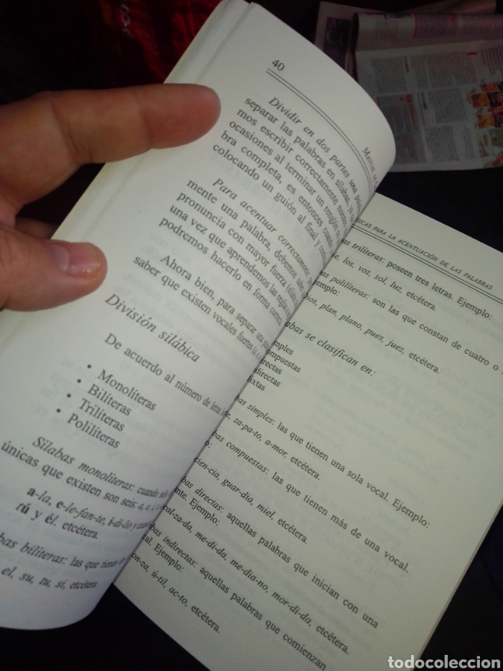 Libros de segunda mano: Manual de ortograf&iacute;a - Foto 5