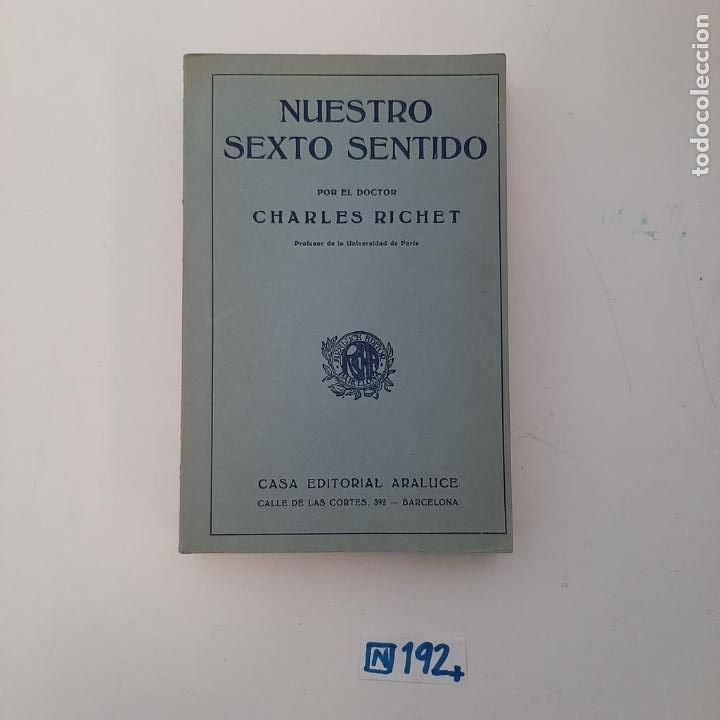 Libros de segunda mano: Nuestro sexto sentido - Foto 1