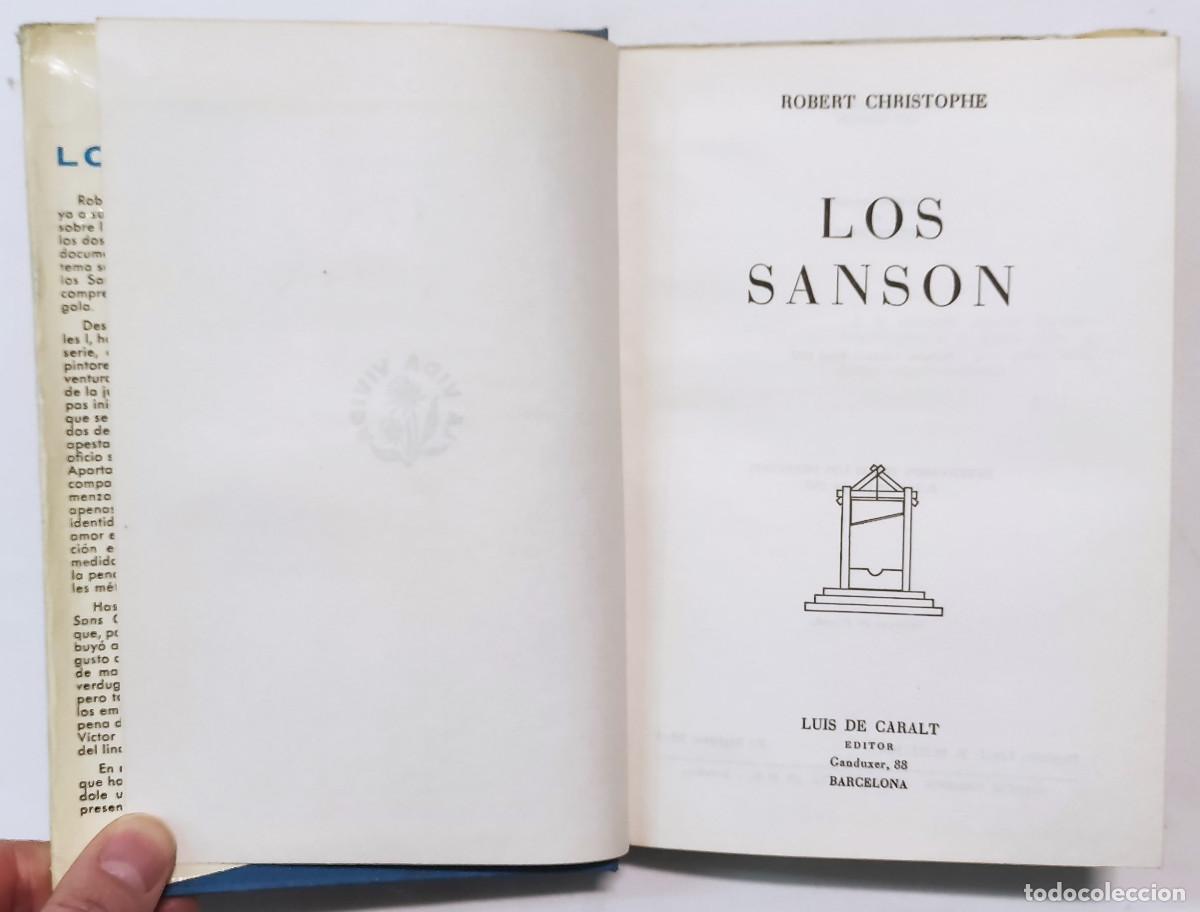 Libros de segunda mano: LOS SANSON. ROBERT CHRISTOPHE. PRIMERA EDICI&Oacute;N 1967. - Foto 3