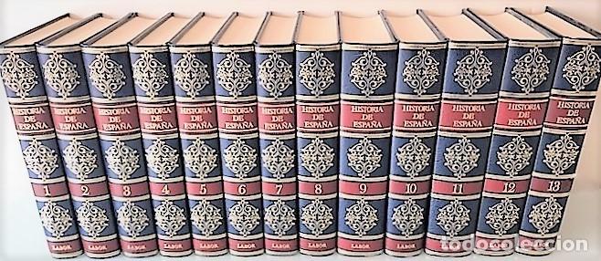 Libros de segunda mano: HISTORIA DE ESPA&Ntilde;A. 13 TOMOS - Foto 1