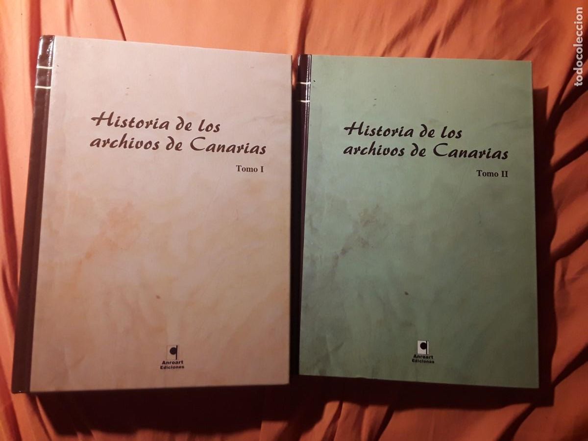 Libros de segunda mano: Historia de los archivos de Canarias (2 tomos) Excelente estado - Foto 1