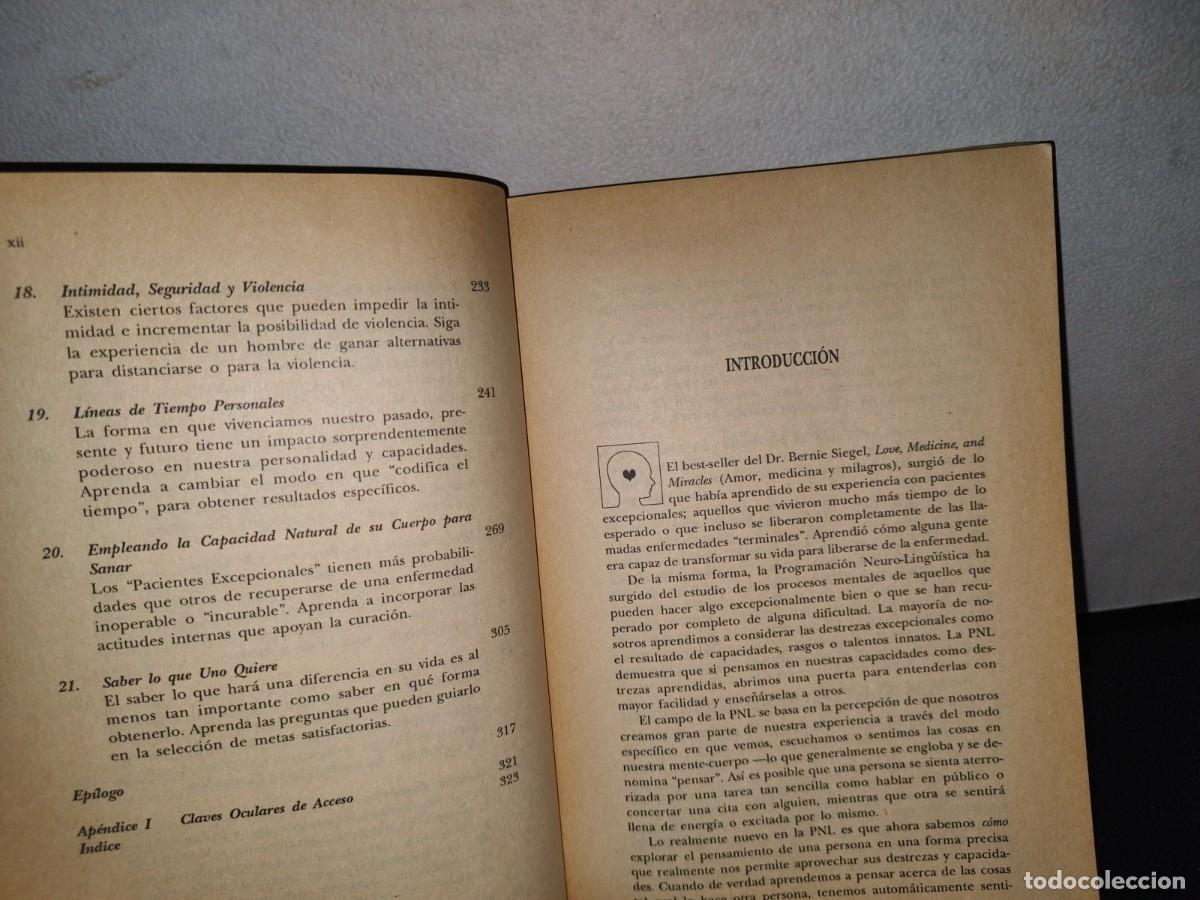 Libros de segunda mano: 67- CORAZ&Oacute;N DE LA MENTE. CASOS Y EJEMPLOS DE CAMBIO CON PROGRAMACI&Oacute;N NEURO-LING&Uuml;&Iacute;STICA - Foto 6