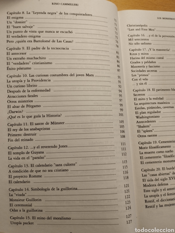 Libros de segunda mano: LOS MONSTRUOS DE LA RAZ&Oacute;N (RINO CAMMILLERI) - Foto 4