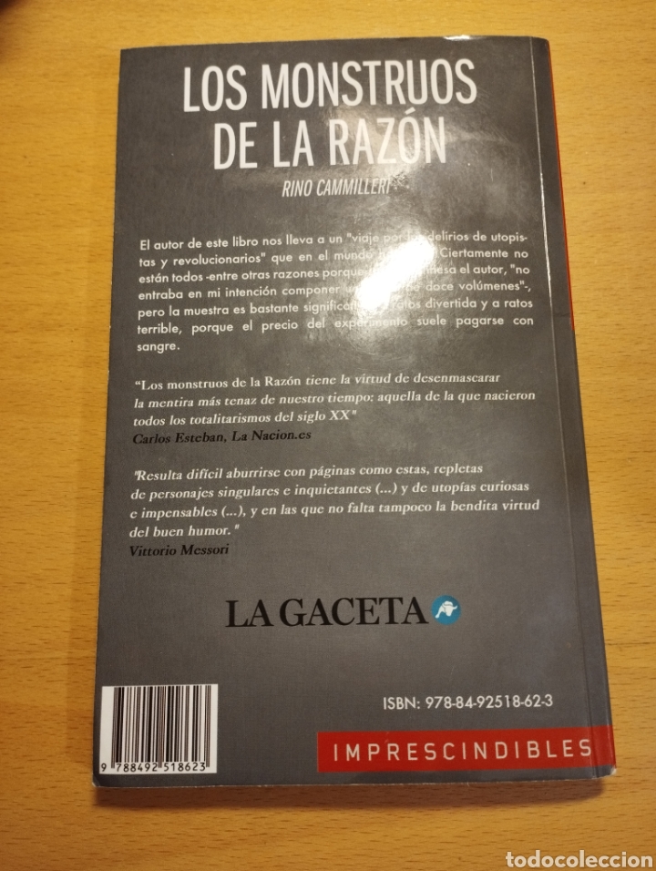 Libros de segunda mano: LOS MONSTRUOS DE LA RAZ&Oacute;N (RINO CAMMILLERI) - Foto 7