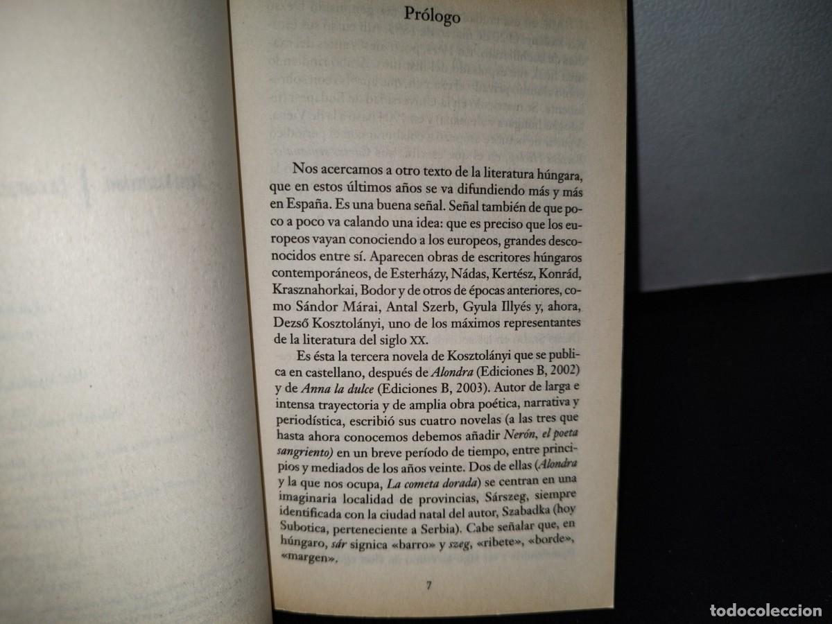 Libros de segunda mano: 67- LA COMETA DORADA - DEZSO KOSZTOL&Aacute;NYI - Foto 5