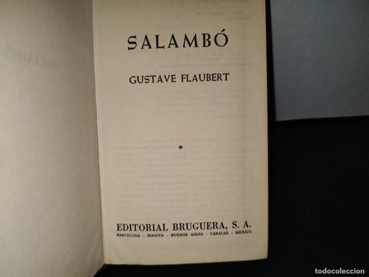 Libros de segunda mano: 67- SALAMB&Oacute; - GUSTAVE FLAUBERT - Foto 3