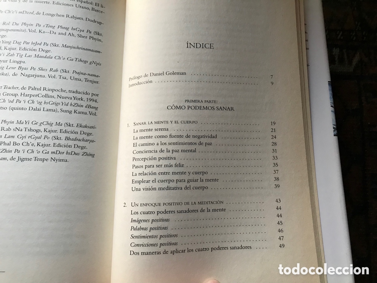 Libros de segunda mano: Sanaci&oacute;n sin l&iacute;mites. Tulku Thondup. Pr&oacute;logo de Daniel Goleman - Foto 5