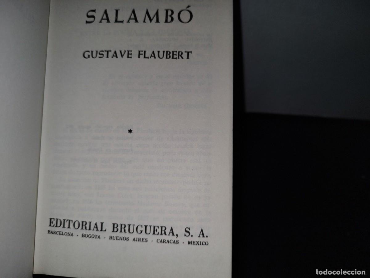 Libros de segunda mano: 67- GUSTAVE FLAUBERT - SALAMB&Oacute; - Foto 4