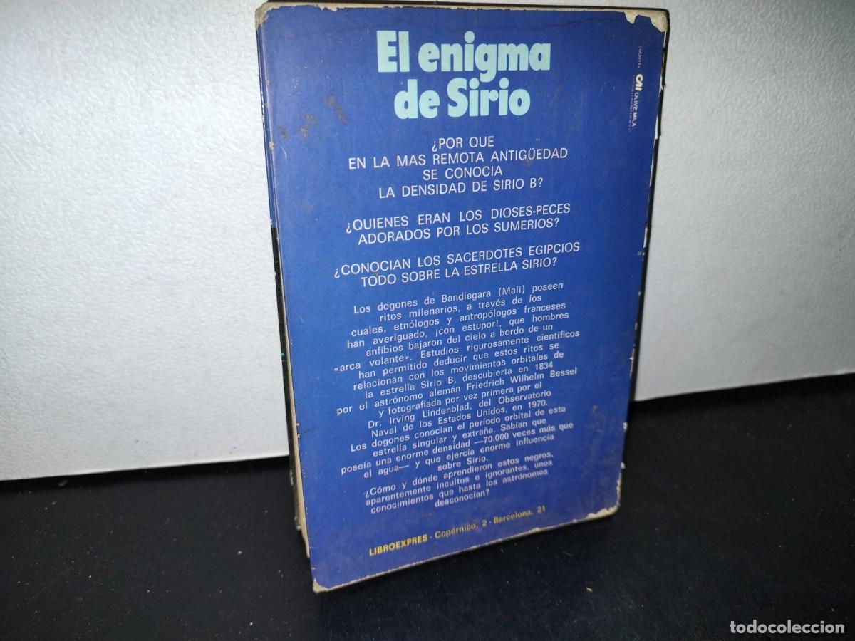 Libros de segunda mano: 67- EL ENIGMA DE SIRIO - P. GUIRAO - Foto 3