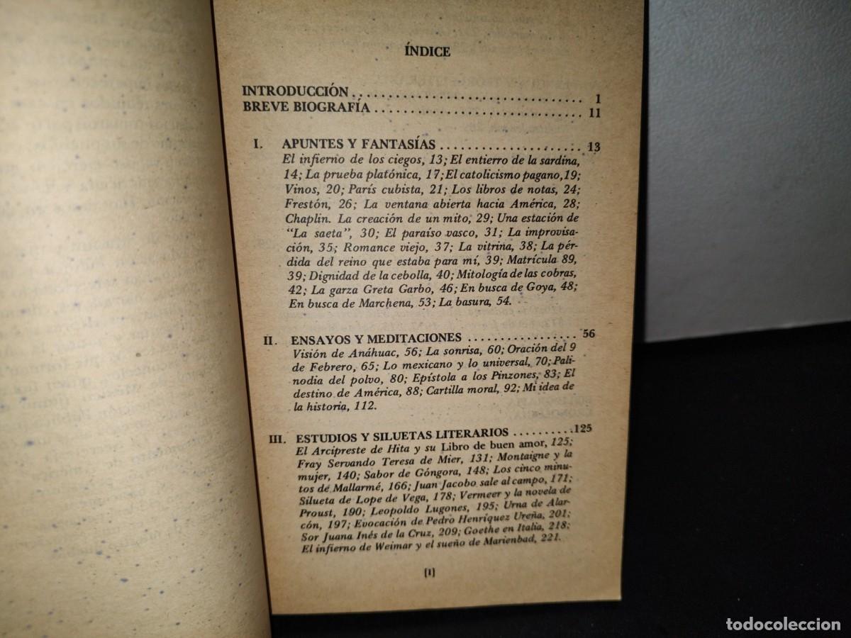 Libros de segunda mano: 67- TEXTOS. UNA ANTOLOG&Iacute;A GENERAL - ALFONSO REYES - SEP - Foto 5