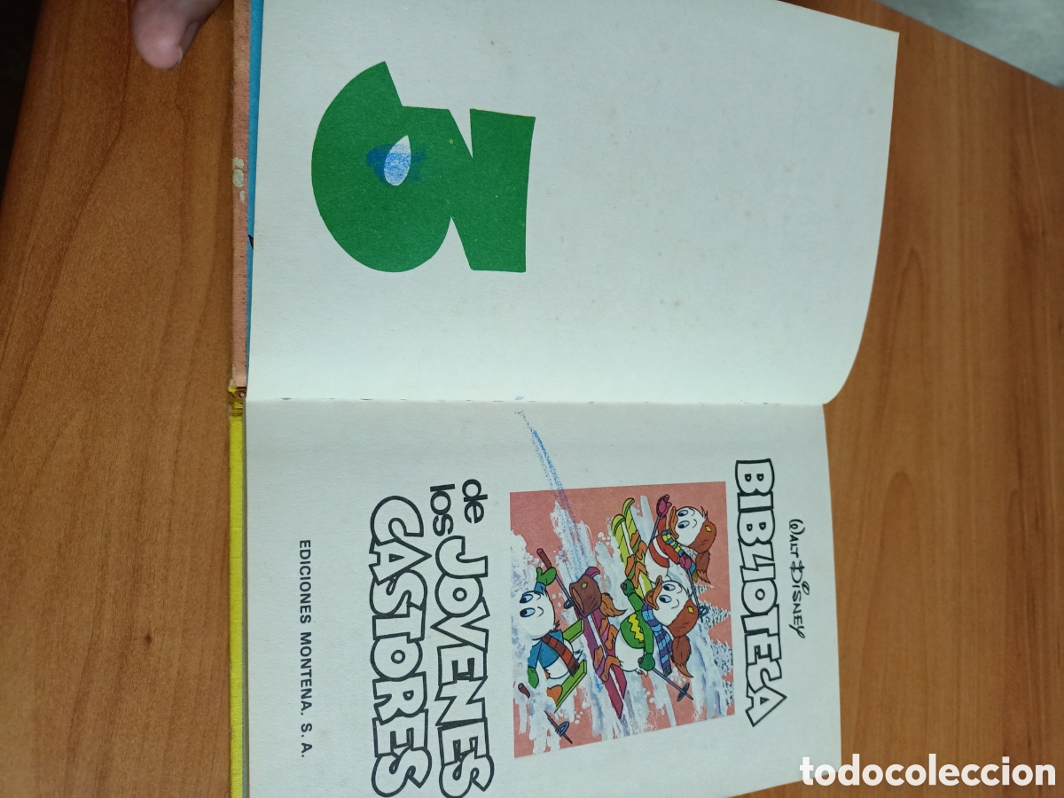 Libros de segunda mano: Biblioteca de los j&oacute;venes castores - Walt Disney - Foto 3
