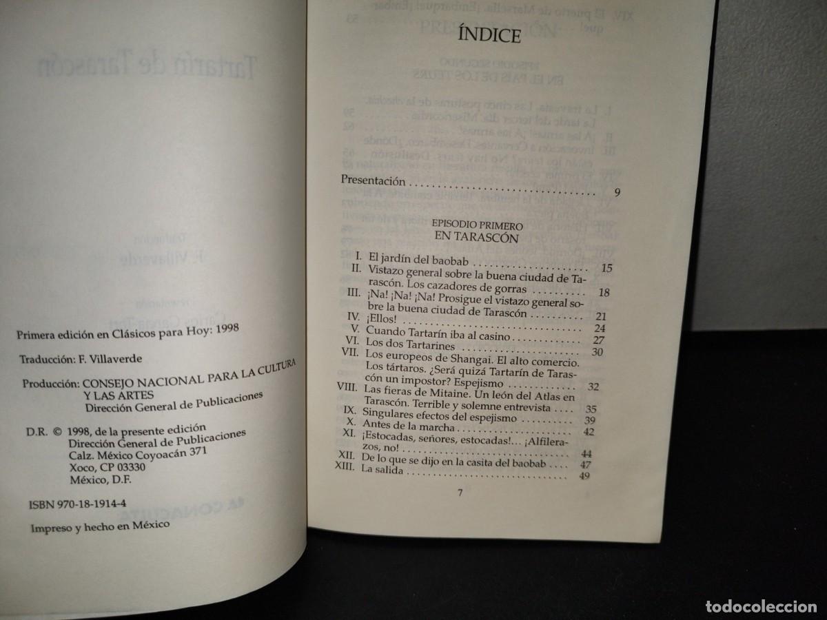 Libros de segunda mano: 67- TARTAR&Iacute;N DE TARASC&Oacute;N - ALPHONSE DAUDET - Foto 4