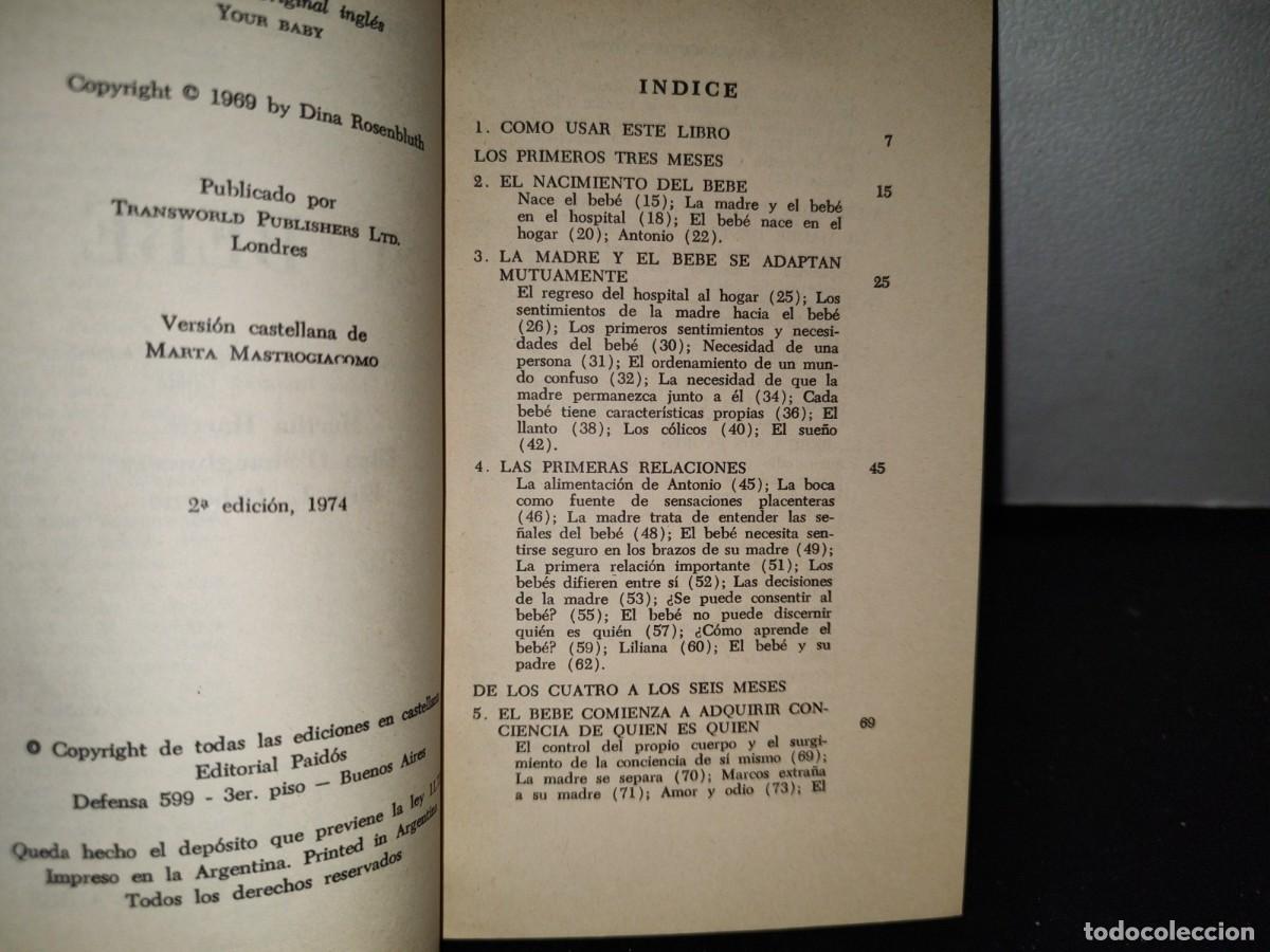 Libros de segunda mano: 67- SU BEB&Eacute; - DR. ROSENBLUTH Y OTROS - 1974 - Foto 4