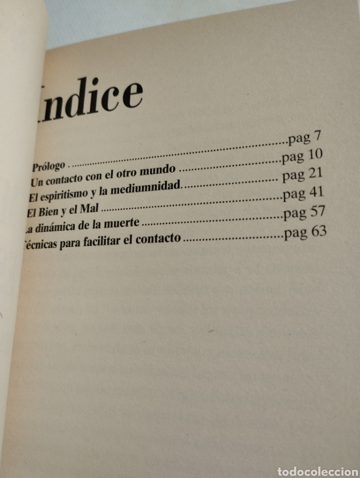 Libros de segunda mano: M&Eacute;DIUMS Y ESPIRITISMO. T&Eacute;CNICAS PARA COMUNICARSE CON EL OTRO MUNDO (LEONARDO ROD&Oacute;N) - Foto 3