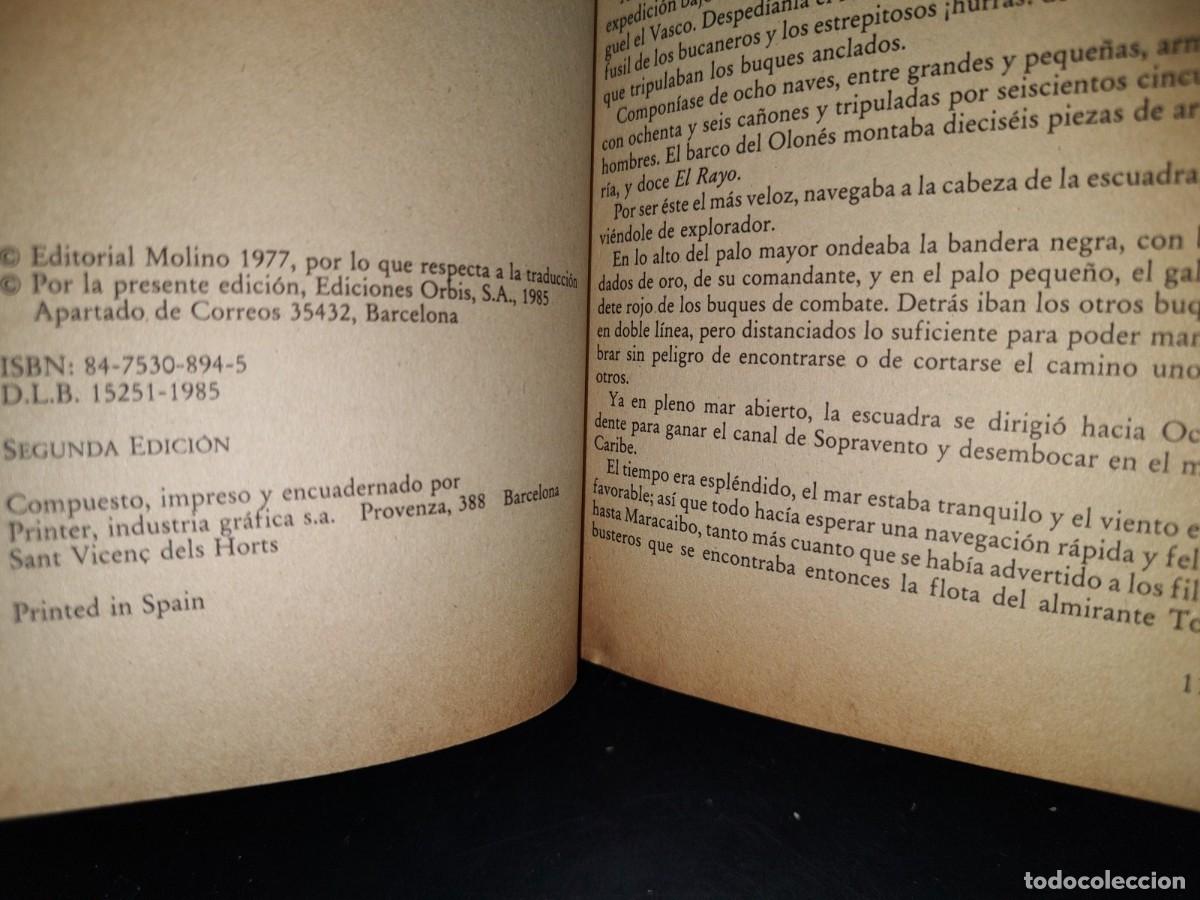 Libros de segunda mano: 67- LA VENGANZA - EMILIO SALGARI - Foto 4
