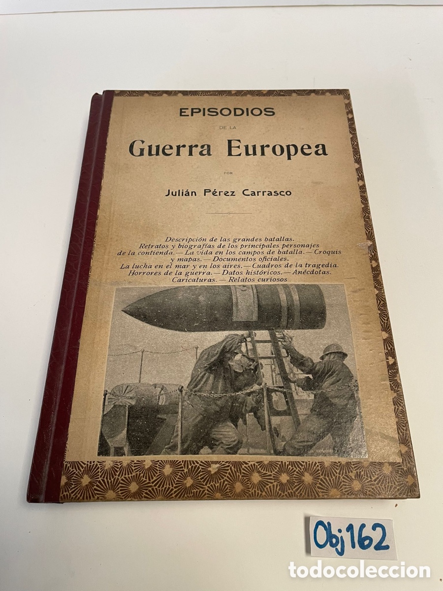 Libros de segunda mano: EPISODIOS DE LA GUERRA EUROPEA - Foto 1