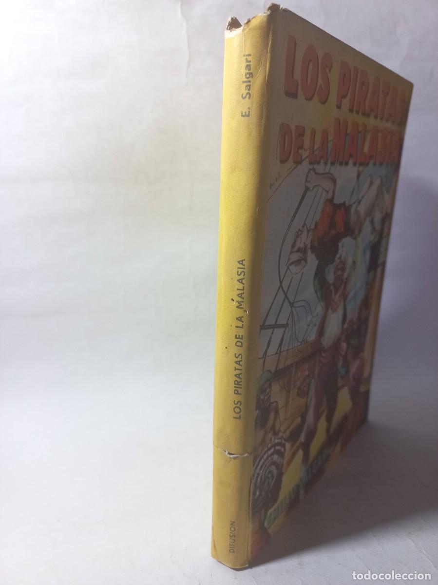 Libros de segunda mano: E. Salgari - Los Piratas de la Malasia - 1952 - Foto 2