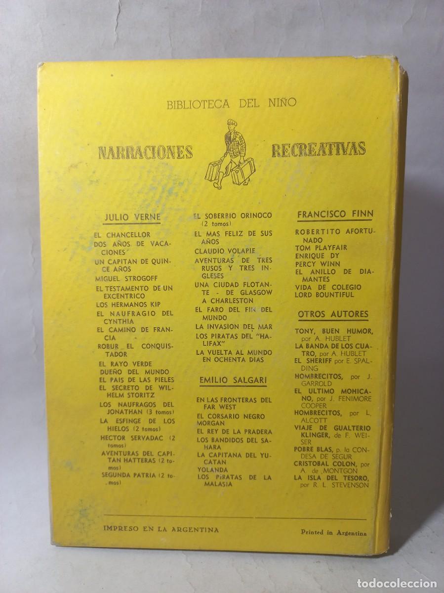 Libros de segunda mano: E. Salgari - Los Piratas de la Malasia - 1952 - Foto 4