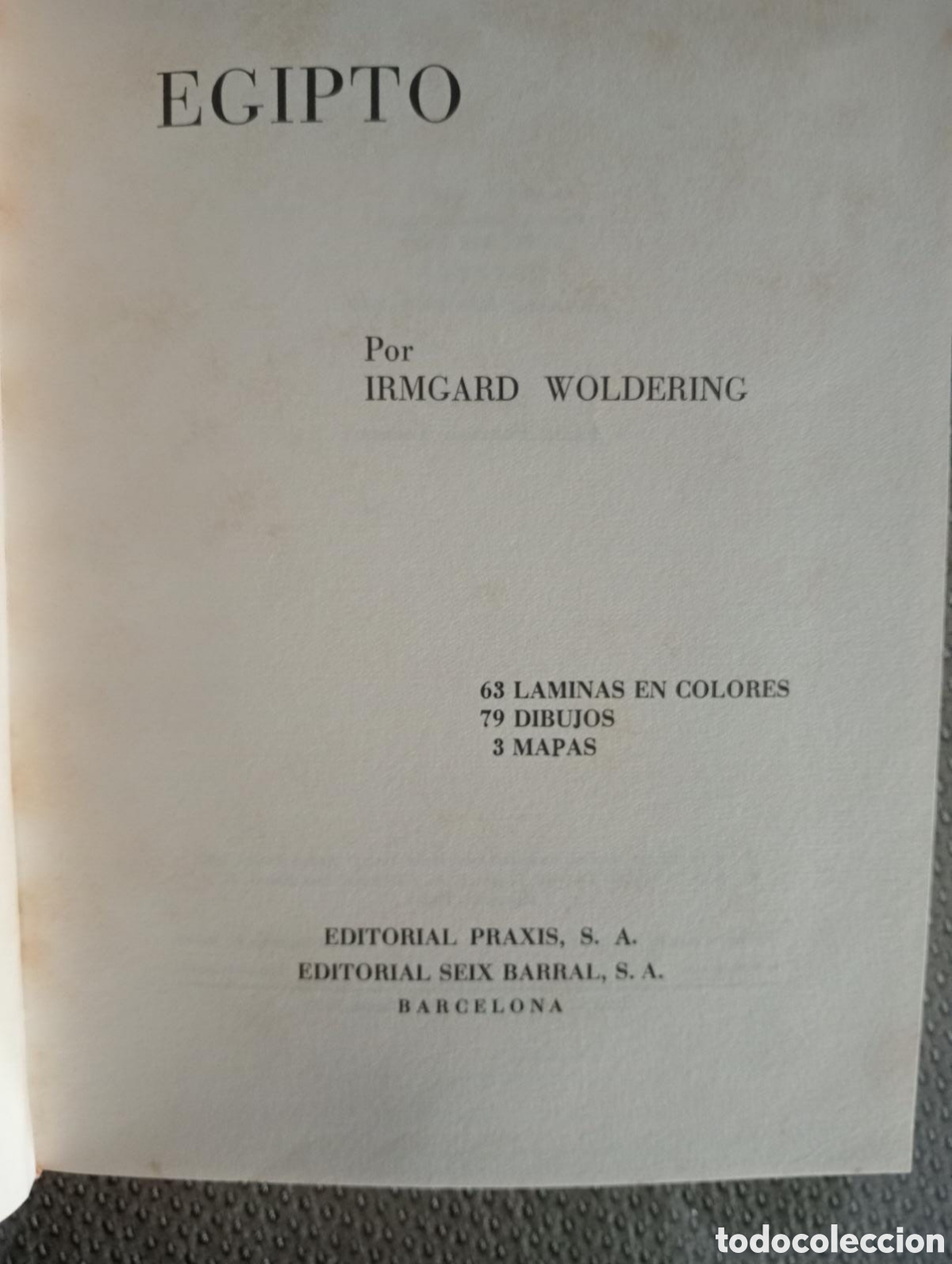 Libros de segunda mano: El arte de los pueblos: Egipto / Irmgard Woldering - Foto 3