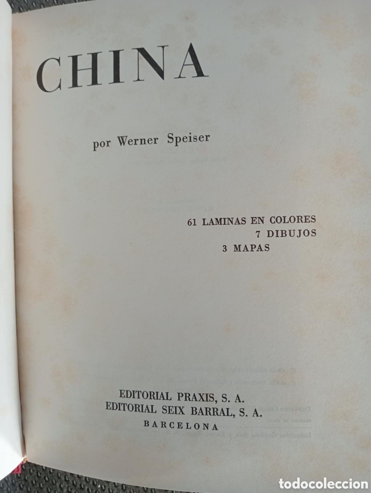 Libros de segunda mano: El arte de los pueblos: China / Werner Speiser - Foto 3