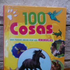 Libros de segunda mano: 100 COSAS QUE HACER POR LOS ANIMALES - PHILIP KIEFER - NGV - MANUAL JUVENIL - PRECINTADO - NUEVO. Lote 396109694
