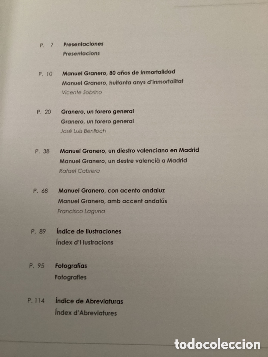 Libros de segunda mano: MANUEL GRANERO, UNA LEYENDA. - Foto 2