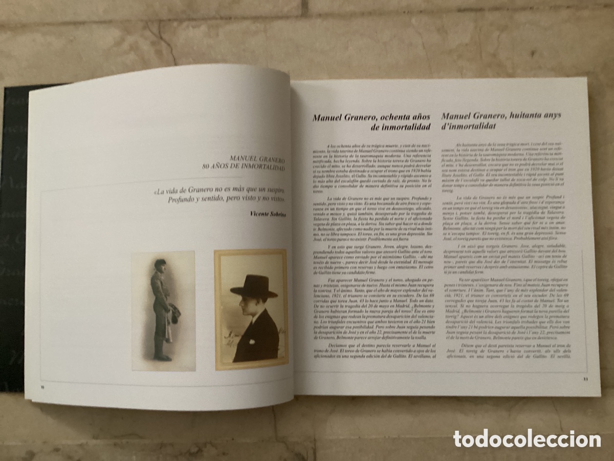 Libros de segunda mano: MANUEL GRANERO, UNA LEYENDA. - Foto 3