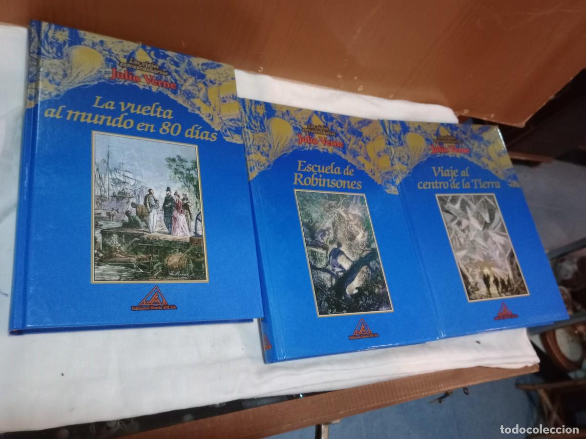 Libros de segunda mano: 3 libros de julio verne - Foto 1