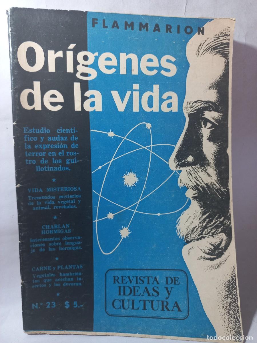 Libros de segunda mano: Camilo Flammarion - Origenes de la Vida - 1959 - Foto 1