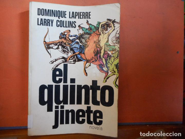 Second hand books: LIBRO.DOMINIQUE LA PIERRE LARRY COLLINS.EL QUINTO JINETE.PESO-450G.