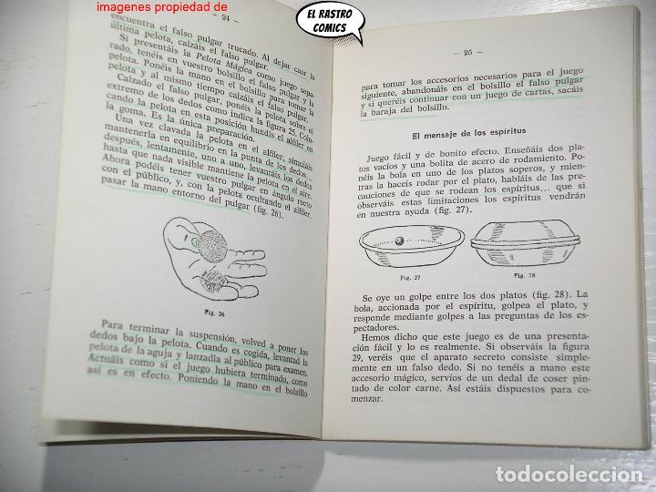 Libros de segunda mano: Trucos faciles, Maxwell, ed. Sintes 1966, magia, B2 - Foto 8