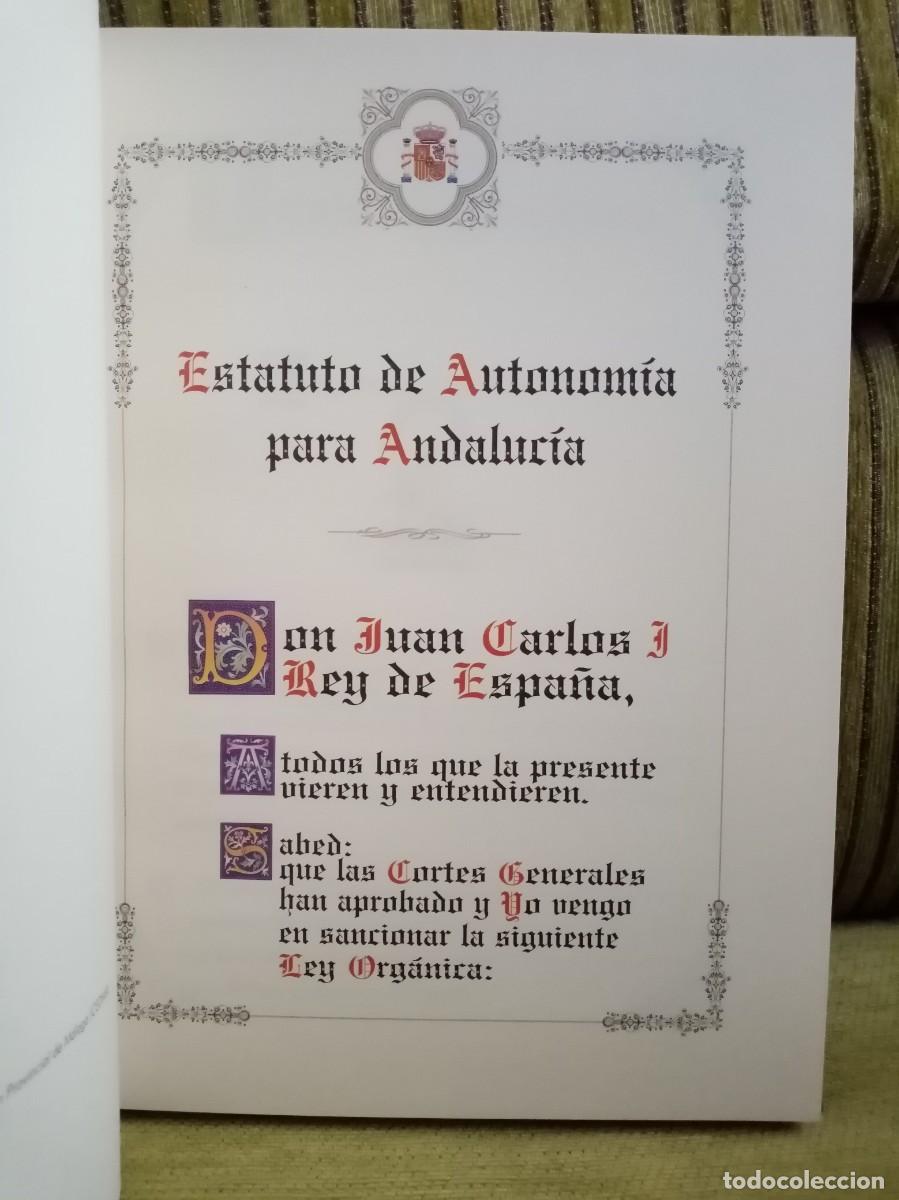 Libros de segunda mano: ESTATUTO DE AUTONOM&Iacute;A PARA ANDALUC&Iacute;A - Foto 6