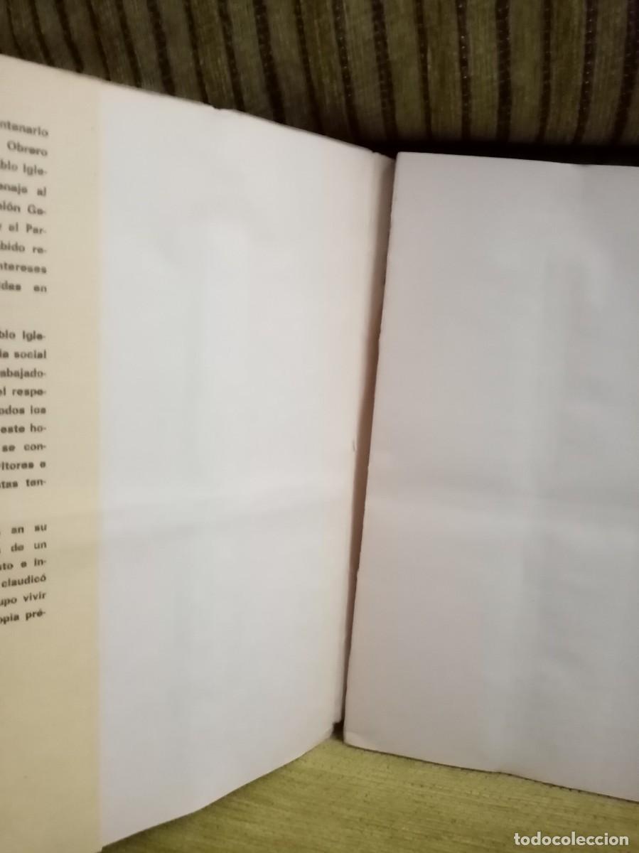 Libros de segunda mano: HOMENAJE A PABLO IGLESIAS - Foto 7