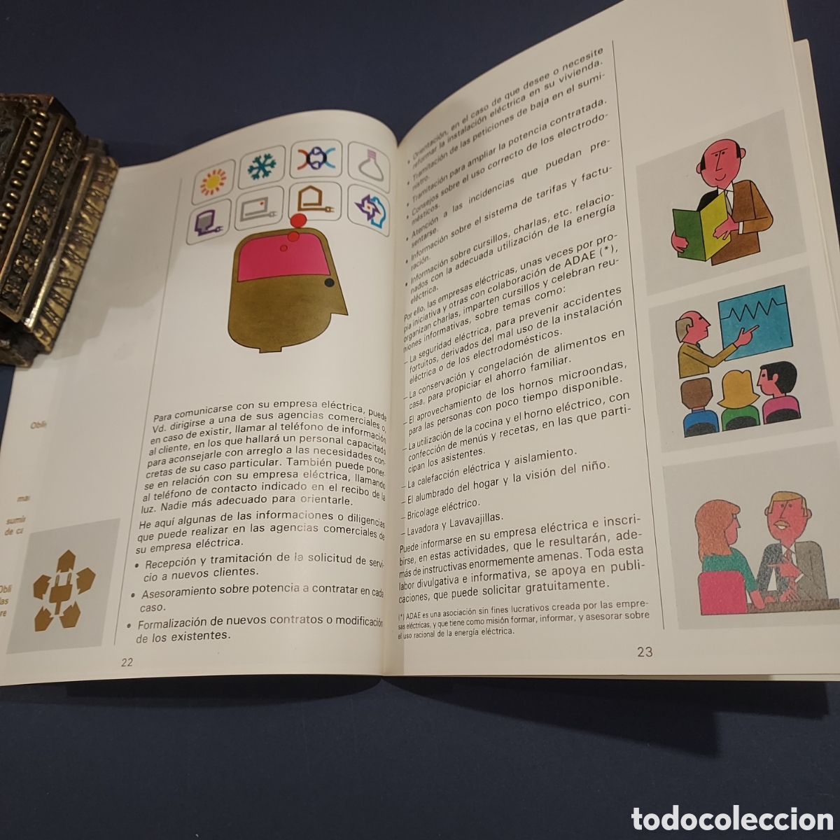Libros de segunda mano: ABC... DEL USUARIO DE LA ELECTRICIDAD...1985... - Foto 2