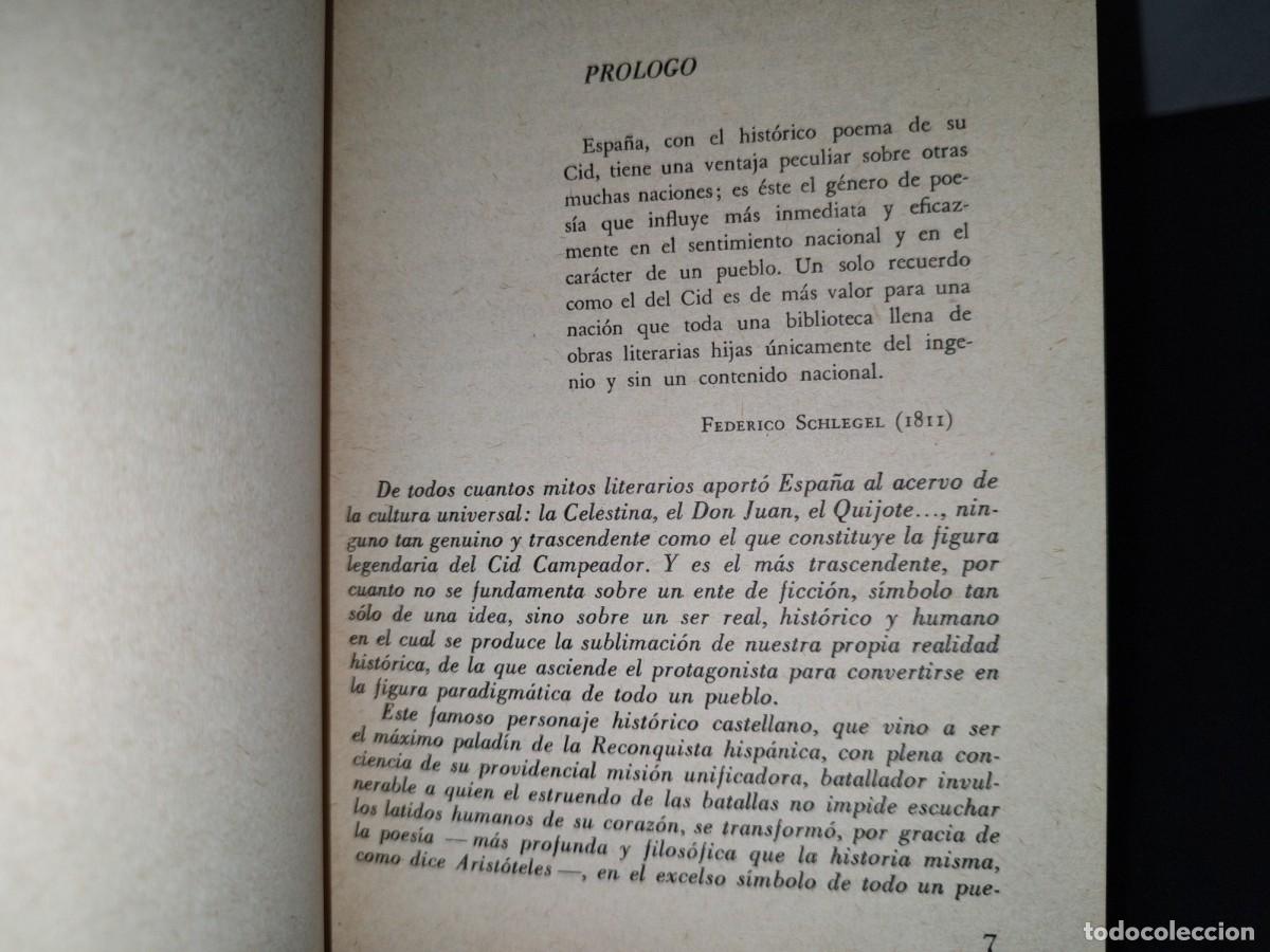 Libros de segunda mano: 68- POEMA DE MIO CID - 1972 - Foto 4