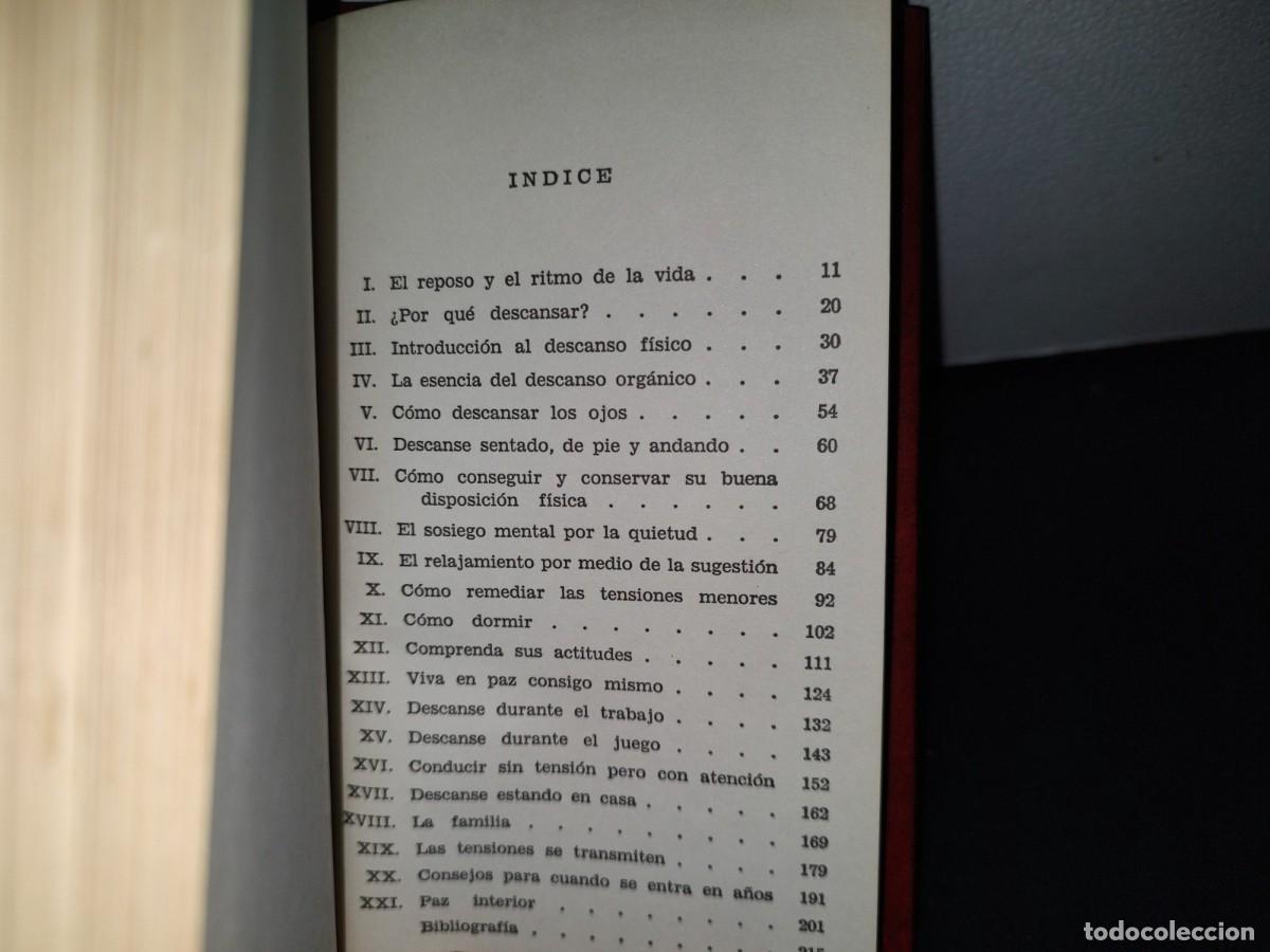 Libros de segunda mano: 68- EL ARTE DE DESCANSAR - HERMAN S. SCHWARTZ - 1973 - Foto 5