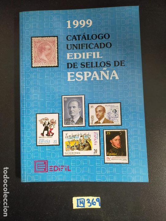 Libros de segunda mano: 1999 cat&aacute;logo unificado edifil de sellos de Espa&ntilde;a - Foto 1