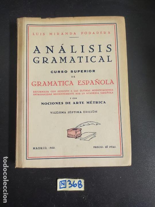 Libros de segunda mano: An&aacute;lisis Gramatical - Foto 1