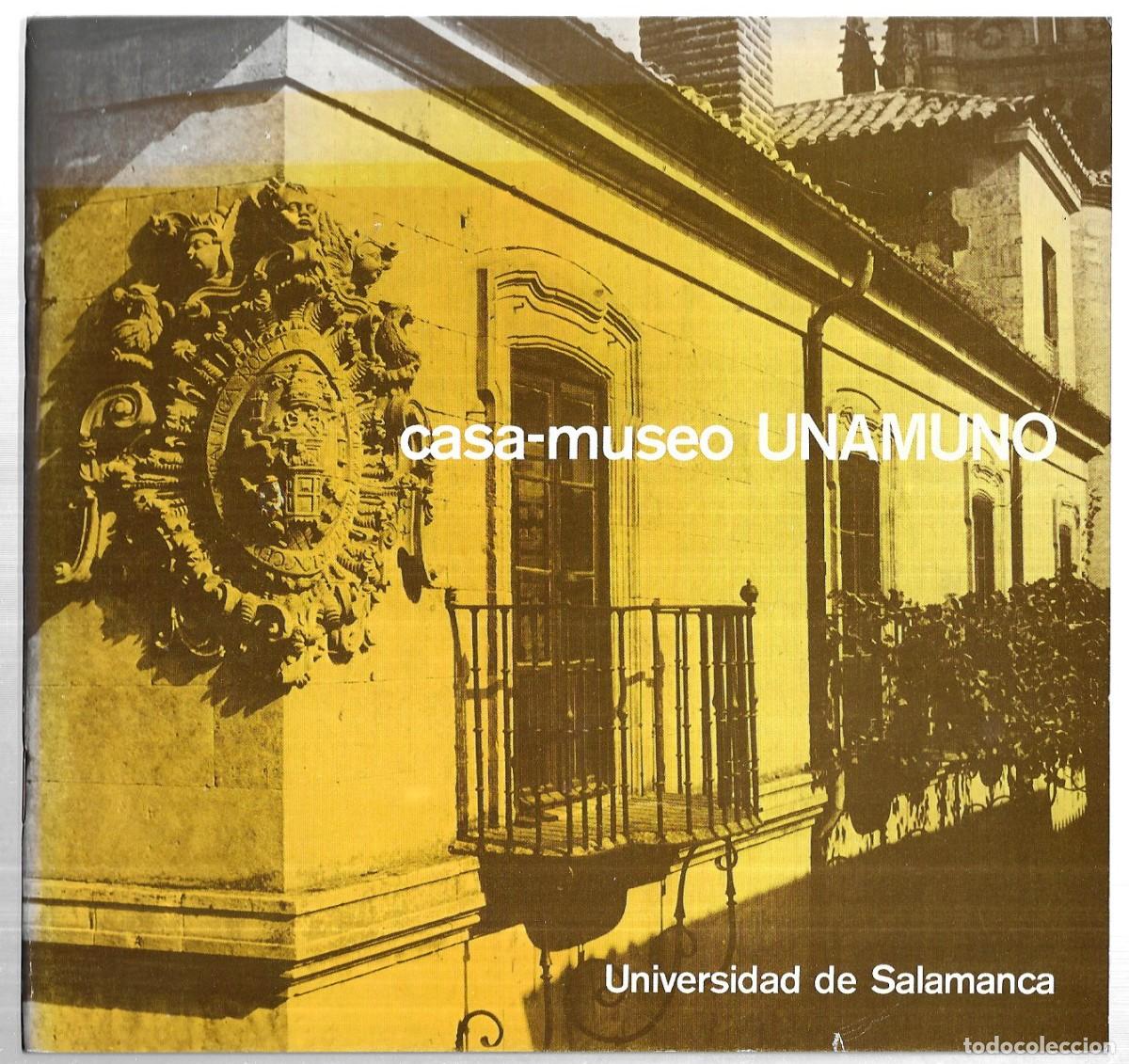 Libros de segunda mano: Casa-Museo Unamuno - Foto 1