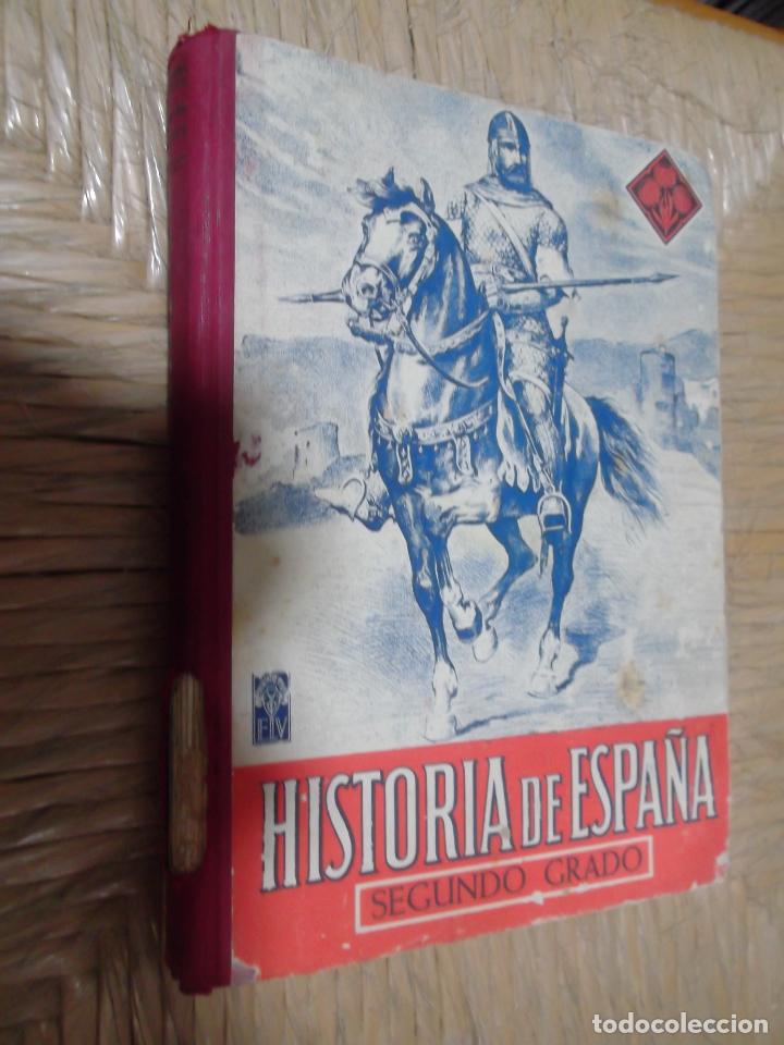 Libros de segunda mano: HISTORIA DE ESPA&Ntilde;A - SEGUNDO GRADO. - Foto 1