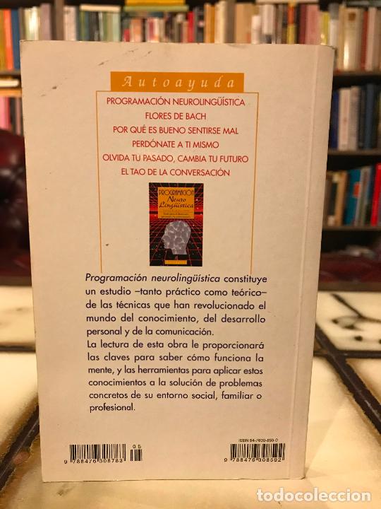 Libros de segunda mano: Programaci&oacute;n NeuroLing&uuml;&iacute;stica. Gustavo Bertolotto Vall&eacute;s. PEDIDO M&Iacute;NIMO 5&euro; - Foto 2