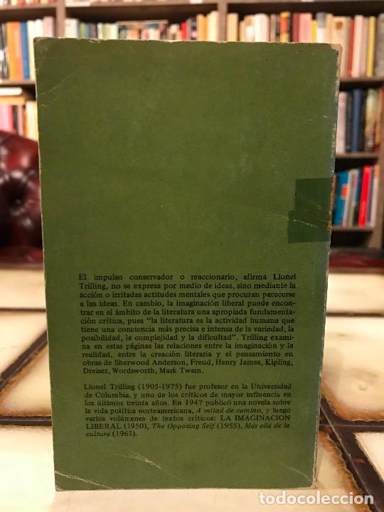 Libros de segunda mano: La imaginaci&oacute;n liberal. Lionel Trilling. - Foto 2
